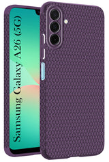 For Samsung Galaxy A26 5G Back Cover Case (Liquid Silicone | Side Grip | Camera Protection)