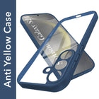 For Samsung Galaxy S24 Back Cover Case (Lifetime Anti Yellow | Anti Scratch | Crystal Clear Shockproof)