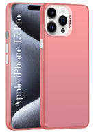 For Apple iPhone 15 Pro Hard Back Cover Case (Velvet Touch | Professional Glossy Finish | Camera Protection Bump)