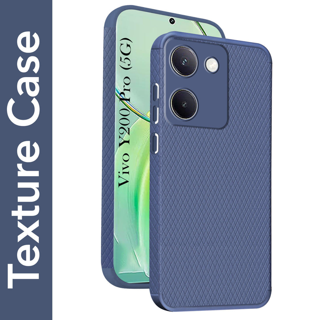 For Vivo Y200 Pro 5G Back Cover Case (Liquid Silicone | Side Grip | Camera Protection)