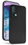 For OnePlus Nord CE 5G Back Cover Case ( Textured Grip Design | Camera Protetion | Slim and Light Weight | Soft Touch and Feel | Black )