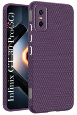 For Infinix GT 30 Pro Back Cover Case (Camera Protection | Side Grip Texture | Soft and Flexible)