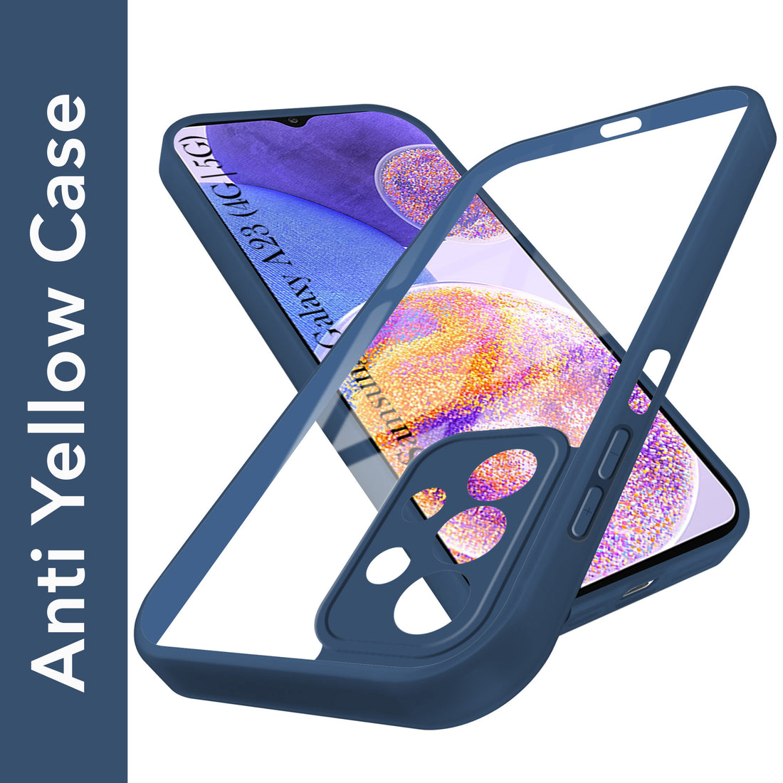 For Samsung Galaxy A23 4G | 5G Back Cover Case  Ultra-Hybrid (Lifetime Anti Yellow | Anti Scratch | Crystal Clear Shockproof)