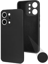 For Oppo Reno14 Pro 5G | Oppo Reno 14 Pro 5G Back Cover Case (Matte Finish Silicone with Inside Fiber cloth)