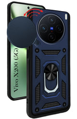 For Vivo X200 Back Cover Case (Hybrid Dual Armor Polycarbonate)