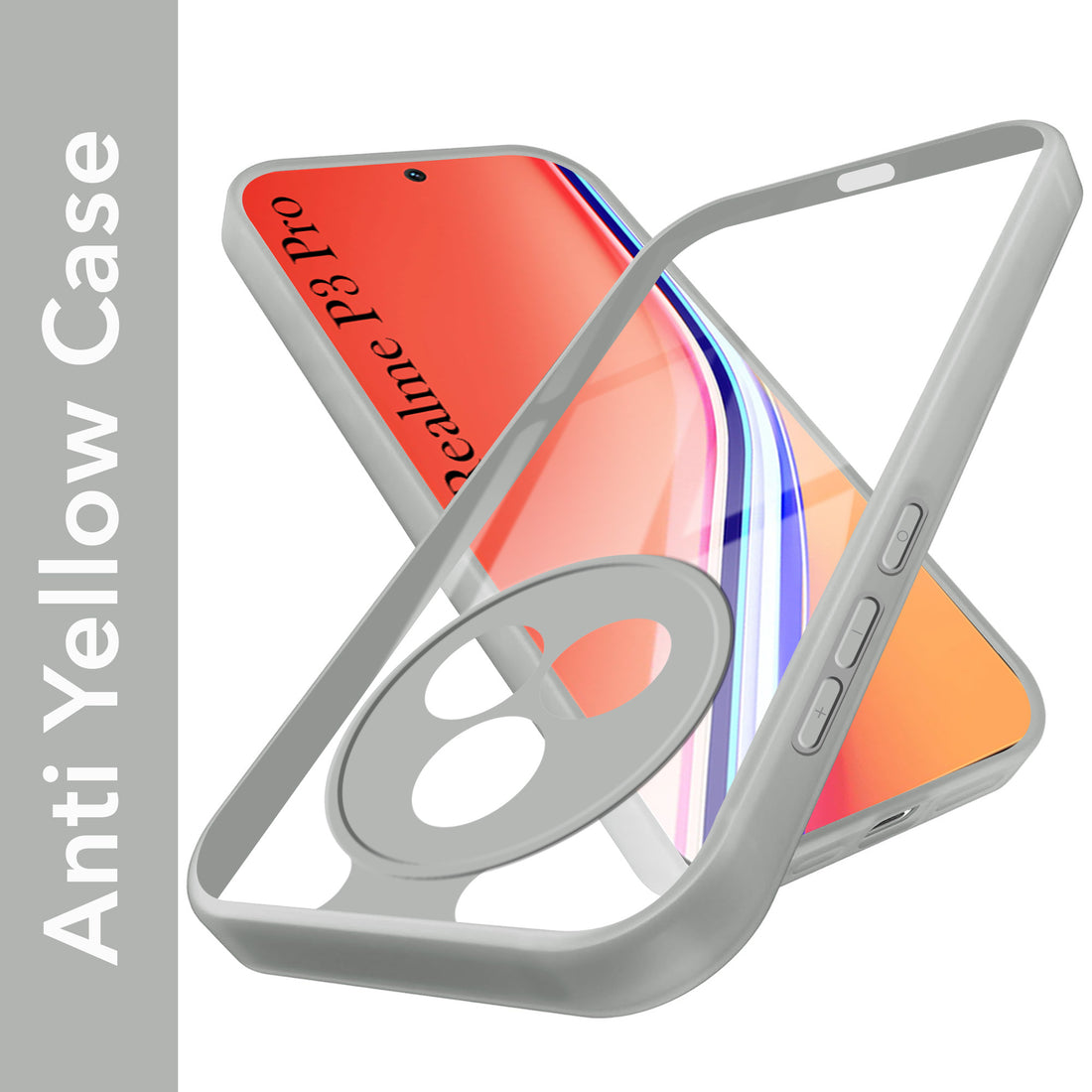 For Realme P3 Pro Back Cover Case (Lifetime Anti Yellow | Anti Scratch | Crystal Clear Shockproof)