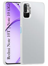 For  Xiaomi Mi Redmi Note 10T 5G | Note 10 5G Hard Back Cover Case (Velvet Touch | Professional Glossy Finish | Camera Protection Bump)