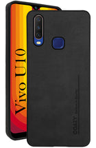 For Vivo U10 Back Cover Case (Professional Vegan Leather | Camera Protection | Slim & Soft)