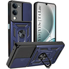 For Vivo Y19 | Vivo Y19e | Vivo T4 Lite Back Cover Case (Hybrid Dual Armor Polycarbonate)