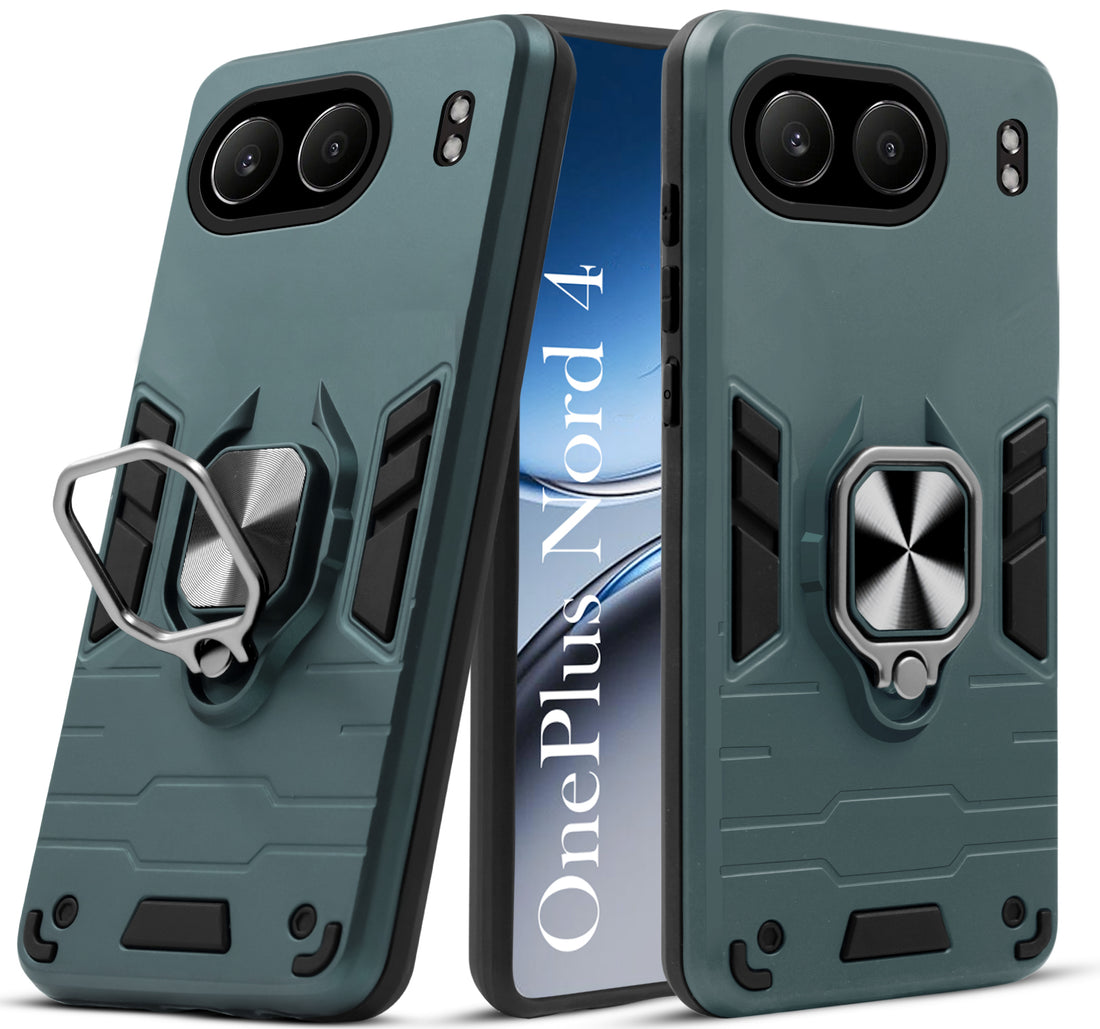 For Oneplus Nord 4 Back Cover Case (Shockproof Polycarbonate Dual Layer Hybrid Armor)