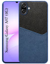 For Samsung Galaxy A07 4G Back Cover Case (Dual PU Leather Stitch | Professional Minimalist | Soft and Flexible)