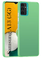 For Samsung Galaxy A13 5G Back Cover Case (Velvet Touch | Professional Glossy Finish | Camera Protection Bump)