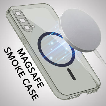 For OnePlus Nord CE 5G Lifetime Anti-Yellow MagSafe Compatible Clear Back Cover Case (Sleek Hard Crystal | Shockproof and Camera Protection)