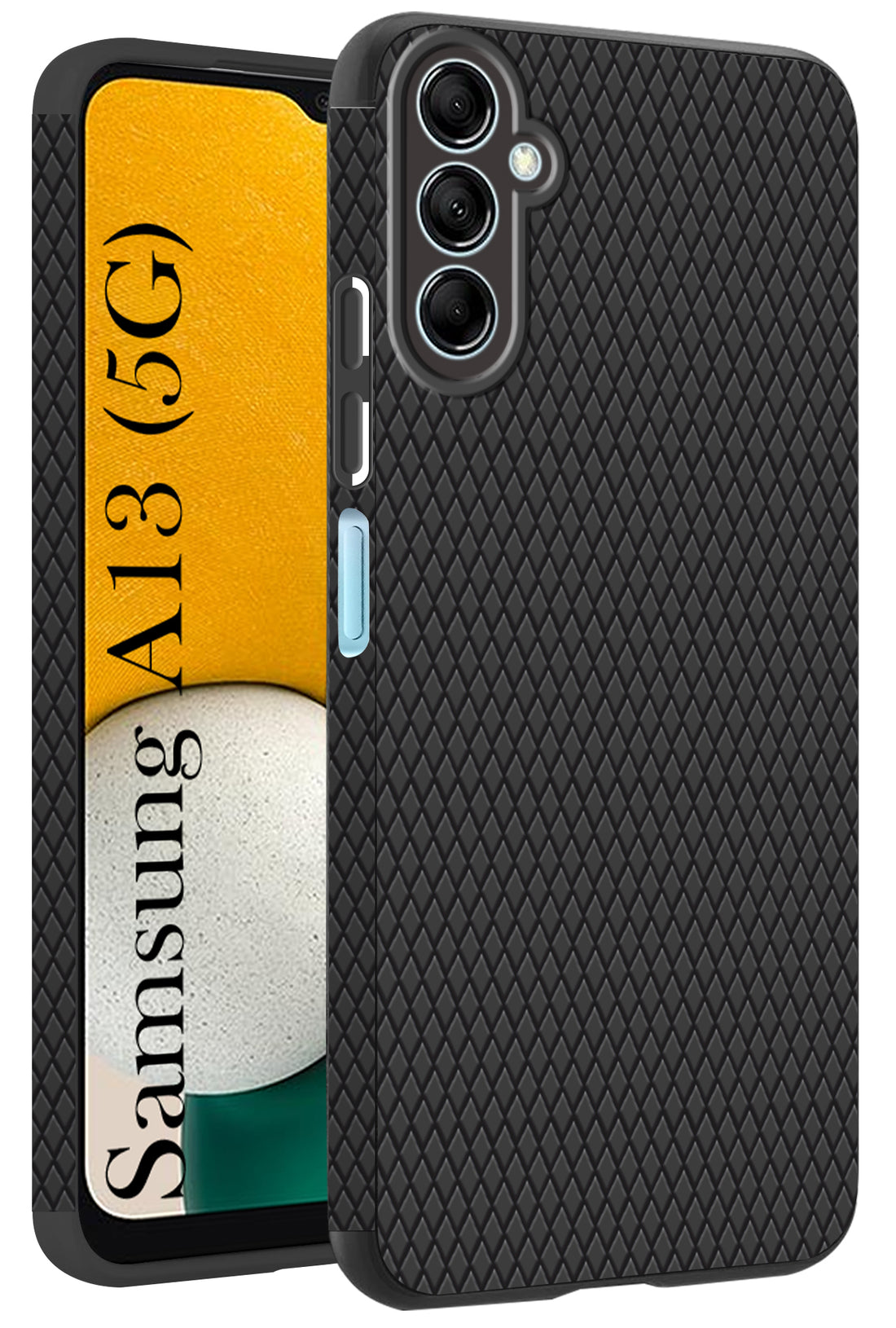 For Samsung Galaxy A13 5G Back Cover Case (Liquid Silicone | Side Grip | Camera Protection)