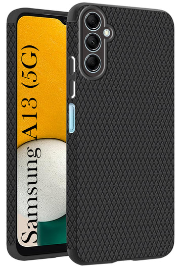 For Samsung Galaxy A13 5G Back Cover Case (Liquid Silicone | Side Grip | Camera Protection)