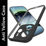 For Redmi Note 14 5G Back Cover Case (Lifetime Anti Yellow | Anti Scratch | Crystal Clear Shockproof)