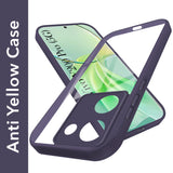 For Vivo Y200 Pro 5G Back Cover Case (Lifetime Anti Yellow | Anti Scratch | Crystal Clear Shockproof)