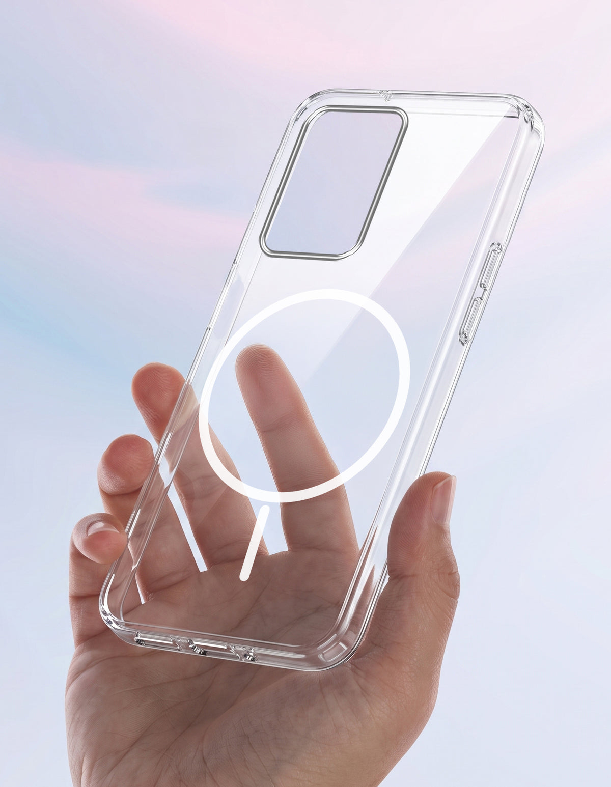 For OnePlus Nord CE 2 Lite 5G Back Case Cover Crystal Anti Yellow (Unbreakable PC | MagSafe Wireless Charging Support |Camera Protection Bump)