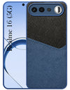 For Realme 16 Back Cover Case (Dual PU Leather Stitch | Professional Minimalist | Soft and Flexible)