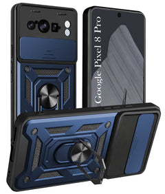 For Google Pixel 8 Pro Back Cover Case (Hybrid Dual Armor Polycarbonate)