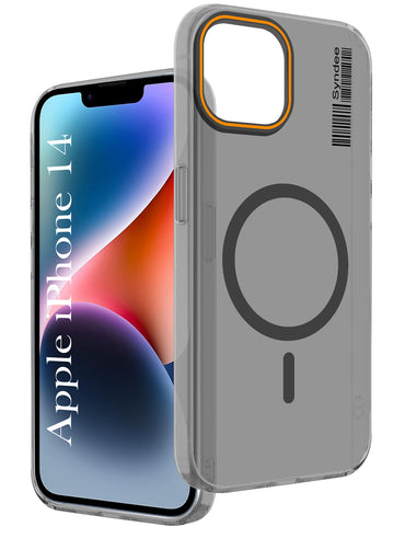 For Apple iPhone 14 Back Cover Case (Soft Touch | Camera Bump Protection | MagSafe Compatible | Matte Finish)