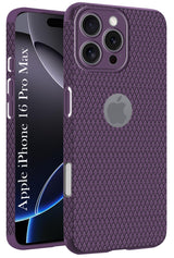 For Apple iPhone 16 Pro Max Back Cover Case (Liquid Silicone | Side Grip | Camera Protection)