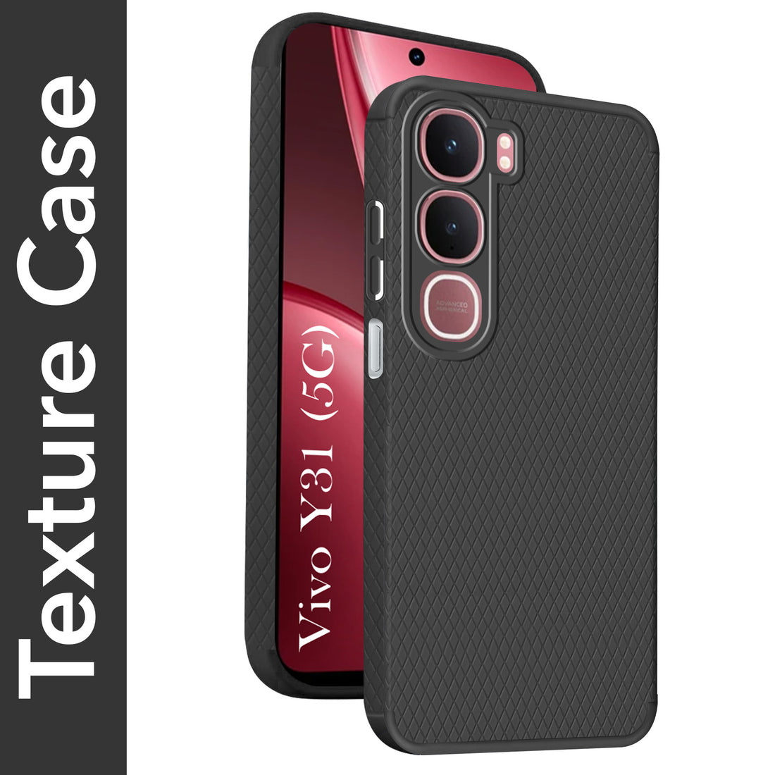 For Vivo Y31 5G Back Cover Case Liquid Silicone (Camera Protection | Side Grip Texture | Soft and Flexible)