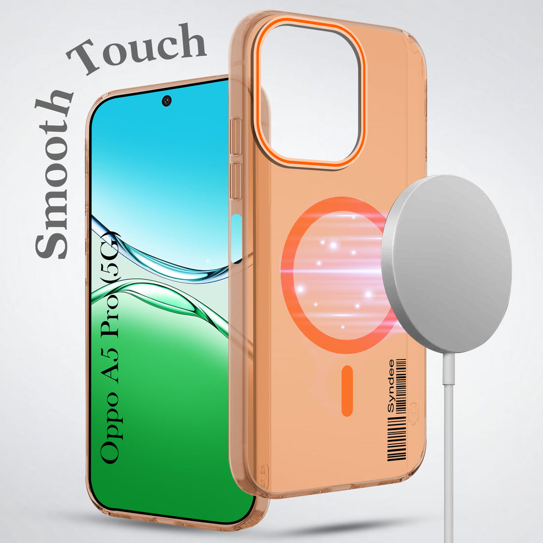 For Oppo A5 Pro Back Cover Case (Soft Touch | Camera Bump Protection | MagSafe Compatible | Matte Finish)