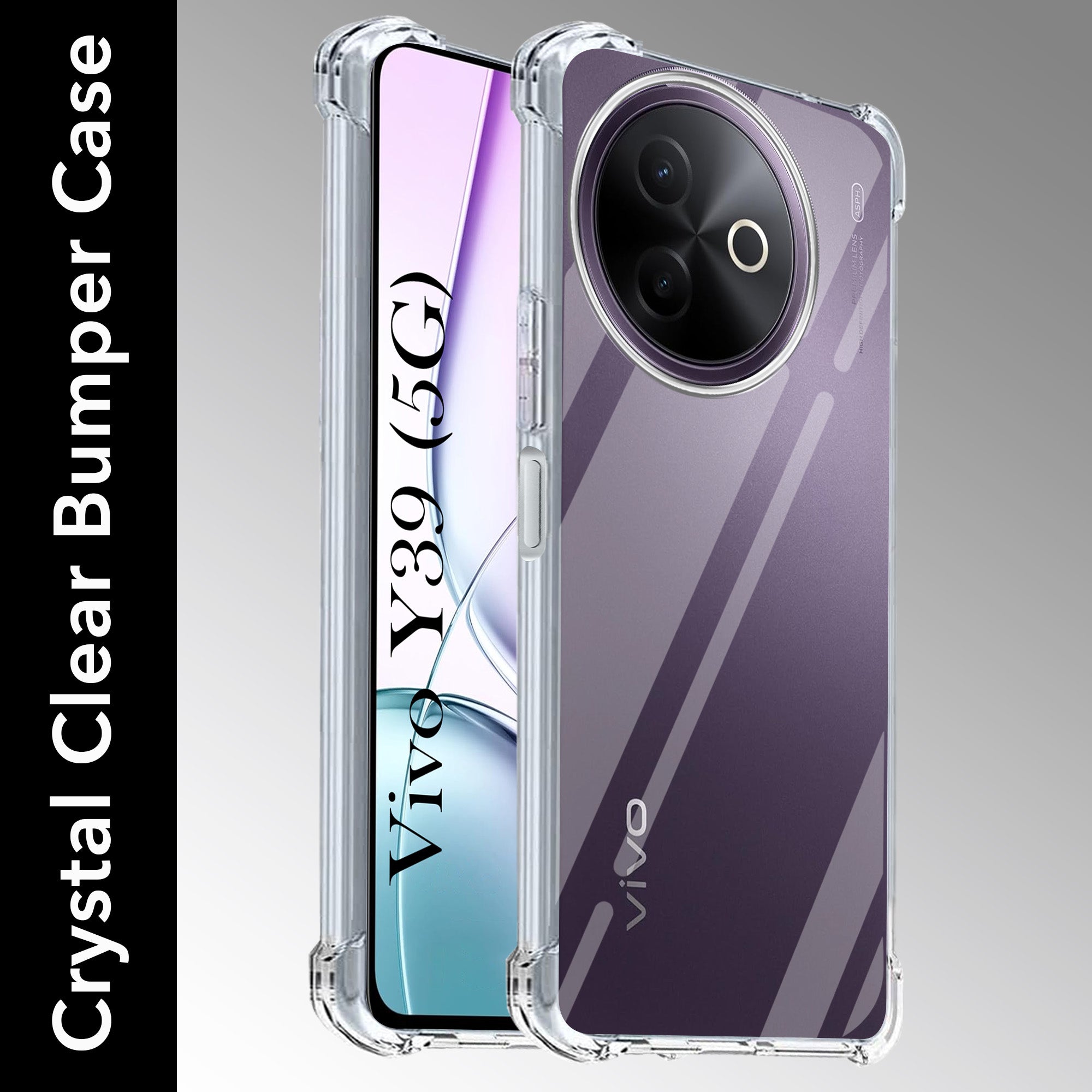 For Vivo Y39  Back Cover (Drop & Camera Protection | Hard Polycarbonate)