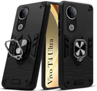 For Vivo T4 Ultra Back Cover Case (Shockproof Polycarbonate Dual Layer Hybrid Armor)