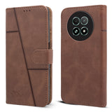 For Realme 13 5G Flip Cover Case ( Stitched Leather with Magnetic Closure)