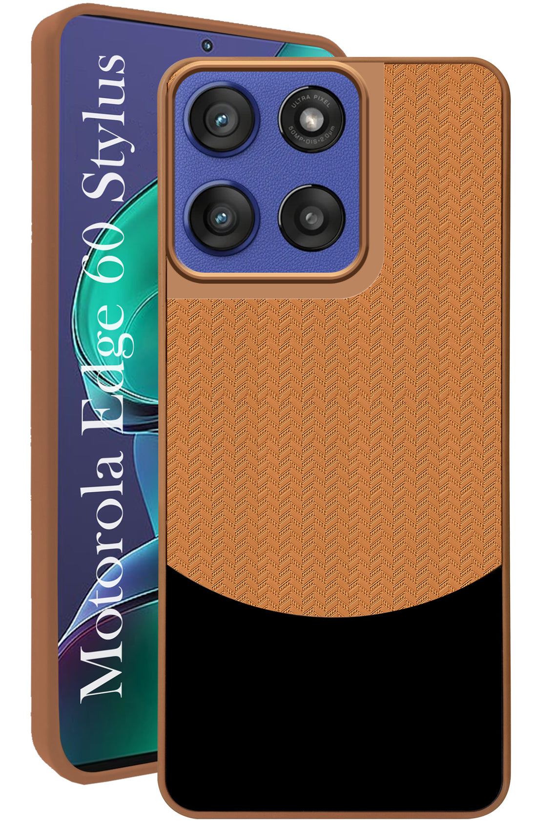 For Motorola Moto Edge 60 Stylus Silicone Finish Back Cover Case (Premium Minimalist Professional Feel | Camera Protection Bump)