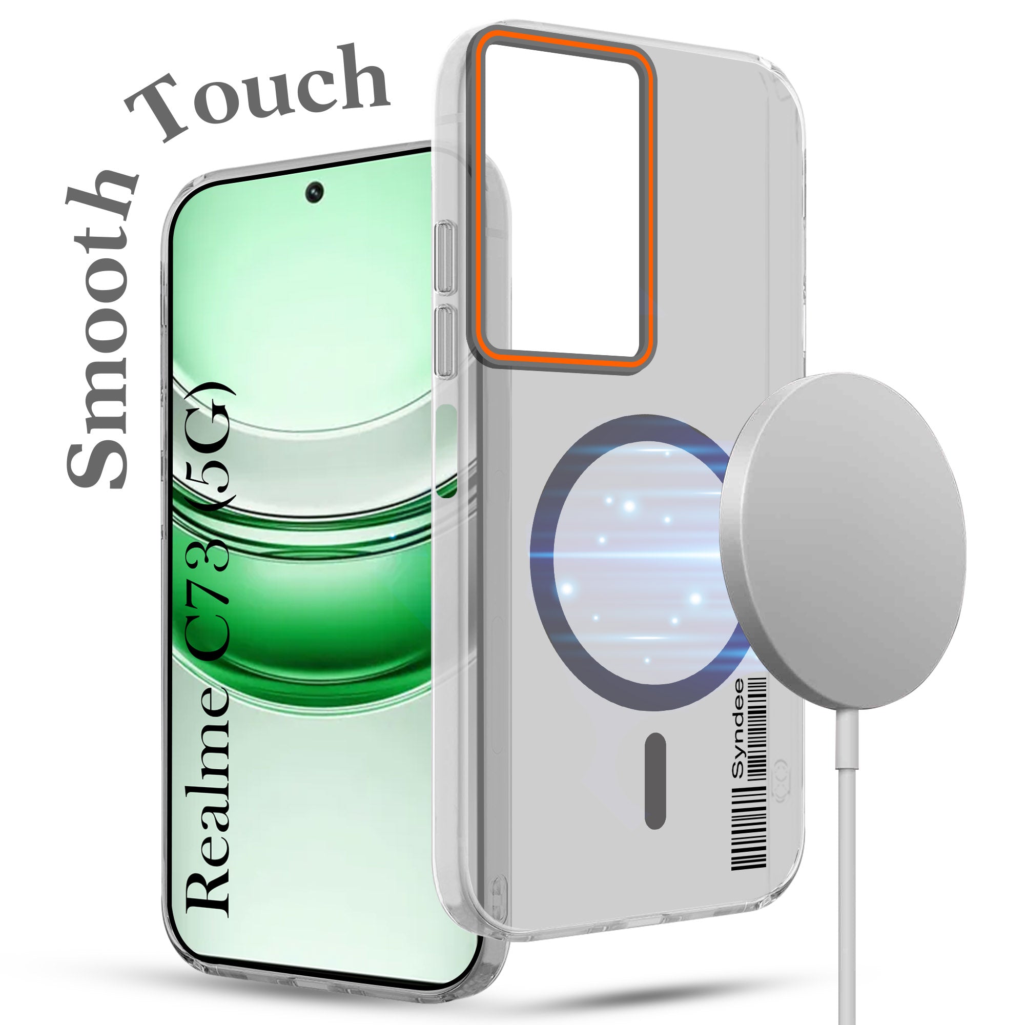 For Realme C73 Back Cover Case (Soft Touch | Camera Bump Protection | MagSafe Compatible | Matte Finish)