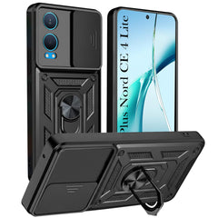 For OnePlus Nord CE 4 Lite Back Cover Case (Hybrid Dual Armor Polycarbonate)