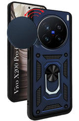 For Vivo X200 Pro Back Cover Case (Hybrid Dual Armor Polycarbonate)