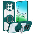 For Oppo F29 Back Cover Case with stand (Built-in Ring Holder Kickstand | Lifetime Anti Yellow | Camera Protection)