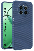 For Realme Narzo 70 5G Back Cover Case (Liquid Silicone | Side Grip | Camera Protection)
