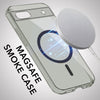 For Google Pixel 6a Back Cover Case Lifetime Anti-Yellow MagSafe Compatible Clear (Sleek Hard Crystal | Shockproof and Camera Protection)