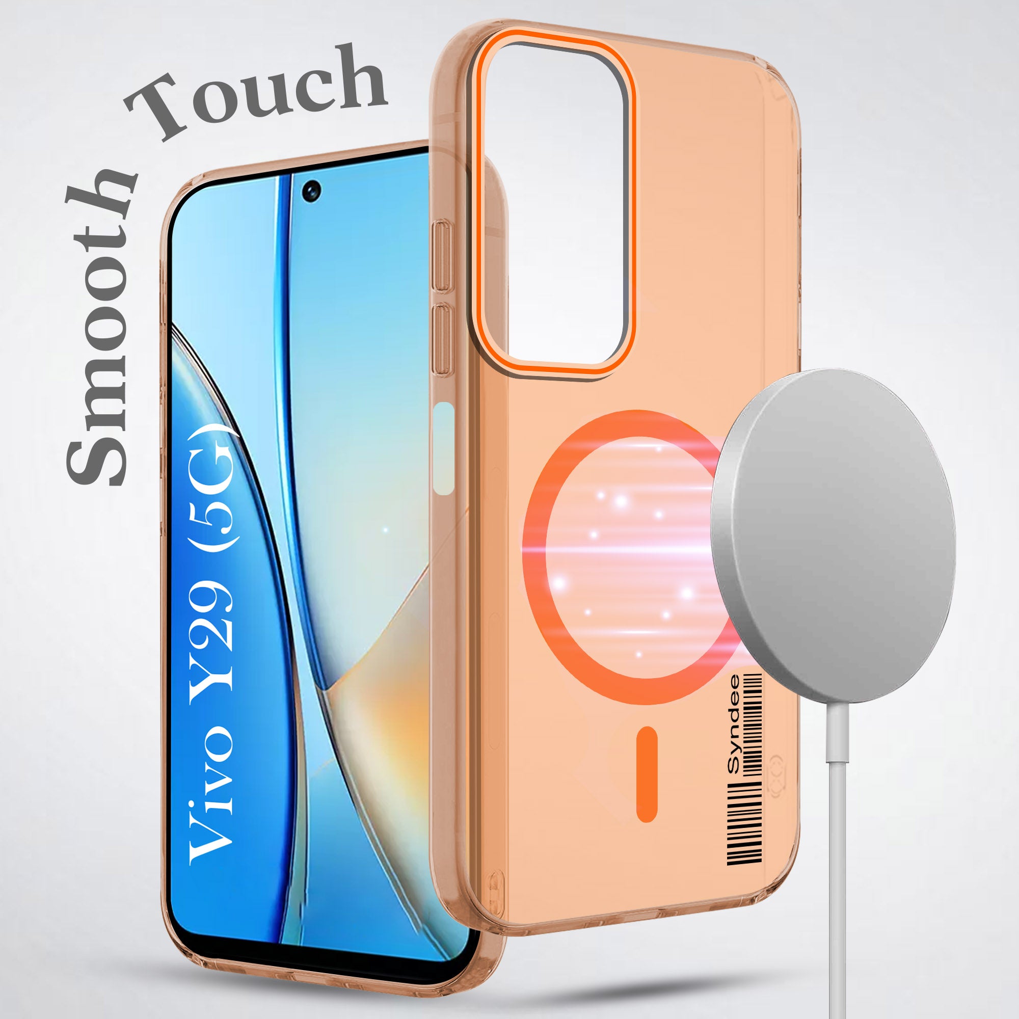 For Vivo Y29 Back Cover Case (Soft Touch | Camera Bump Protection | MagSafe Compatible | Matte Finish)