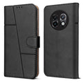 For Realme 13 Plus Flip Cover Case ( Stitched Leather with Magnetic Closure)