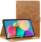 For Acer Iconia Tab iM10-22 10.36 Inch Flip Cover Folio Cover (PU Leather | Multi-Angle Smart Stand | Card Storage Slots | Silicone Back Pouch)