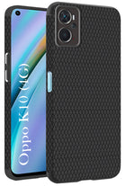 For Oppo K10 Back Cover Case (Liquid Silicone | Side Grip | Camera Protection)
