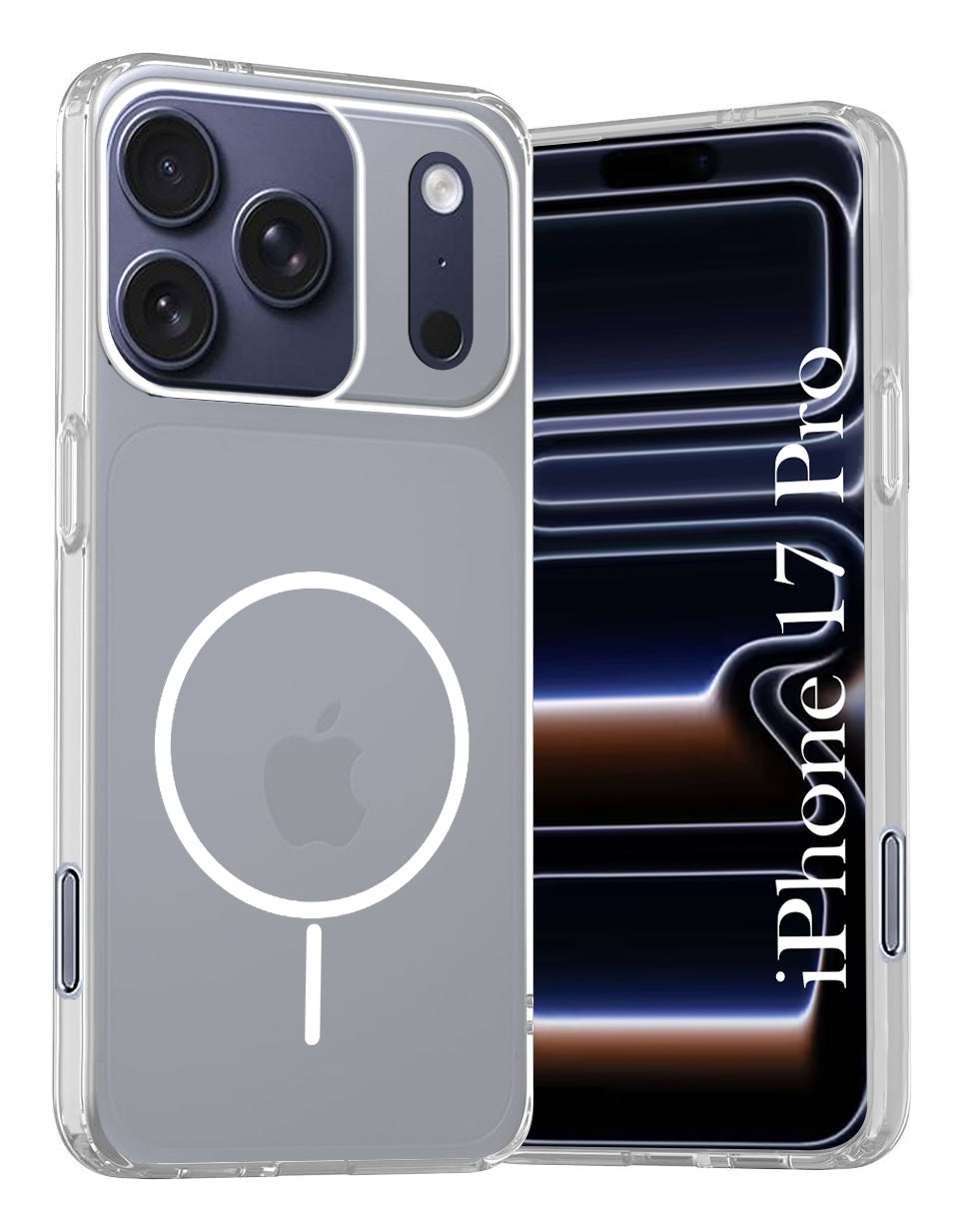For Apple iPhone 17 Pro Back Cover Case Silicone (Slim Paper Thin | Camera Protection Bump | Minimalist Professional | Soft Flexible)