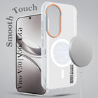 For Vivo V50 | Vivo V50e Back Cover Case (Soft Touch | Camera Bump Protection | MagSafe Compatible | Matte Finish)