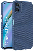 For Oppo K10 Back Cover Case (Liquid Silicone | Side Grip | Camera Protection)