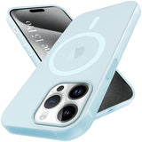 For Apple iPhone 15 Pro Back Cover Case (Frosted Matte Feel | MagSafe Compatible Wireless Charging | Polycarbonate Material)