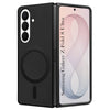 For Samsung Galaxy Z Fold 8 Ultra Back Cover Case Leather Finish (MagSafe Wireless Charging Compatible | Inside Microfiber Cloth)