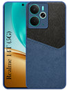 For Realme 14T Back Cover Case  (Dual PU Leather Stitch | Professional Minimalist | Soft and Flexible)