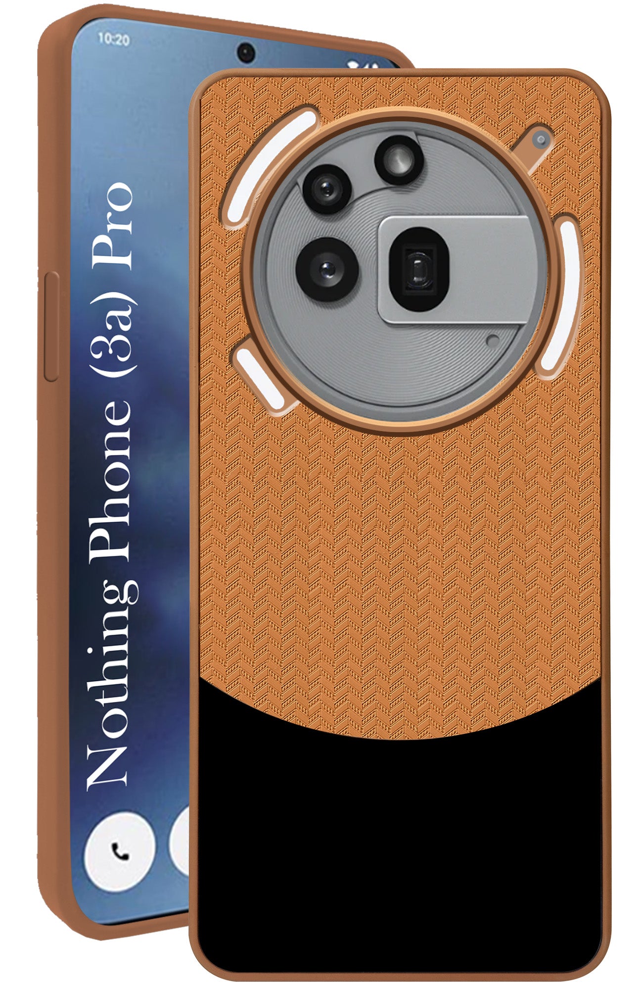For Nothing Phone 3A Pro 5G Silicone Finish Back Cover Case (Premium Minimalist Professional Feel | Camera Protection Bump)