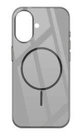 For Apple iPhone 16 Back Cover Case (Crystal Clear Case | MaSafe Wireless Charging Support | Hard Anti Yellow | Camera Protection Bump)